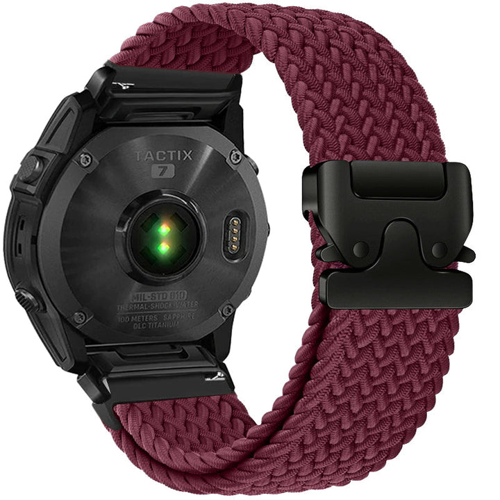 Pace Nylon Watch Band | Durable Parachute Buckle for Garmin 9