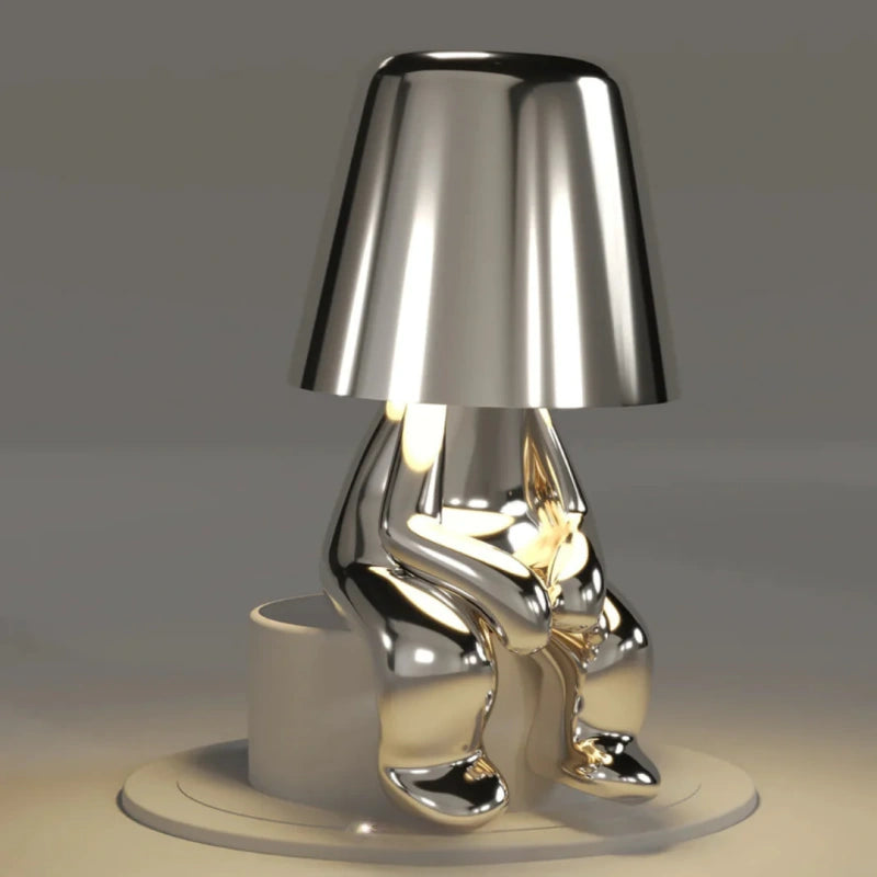 RayDude Artistic Lamp | Dimmable, Rechargeable Resin Design 13
