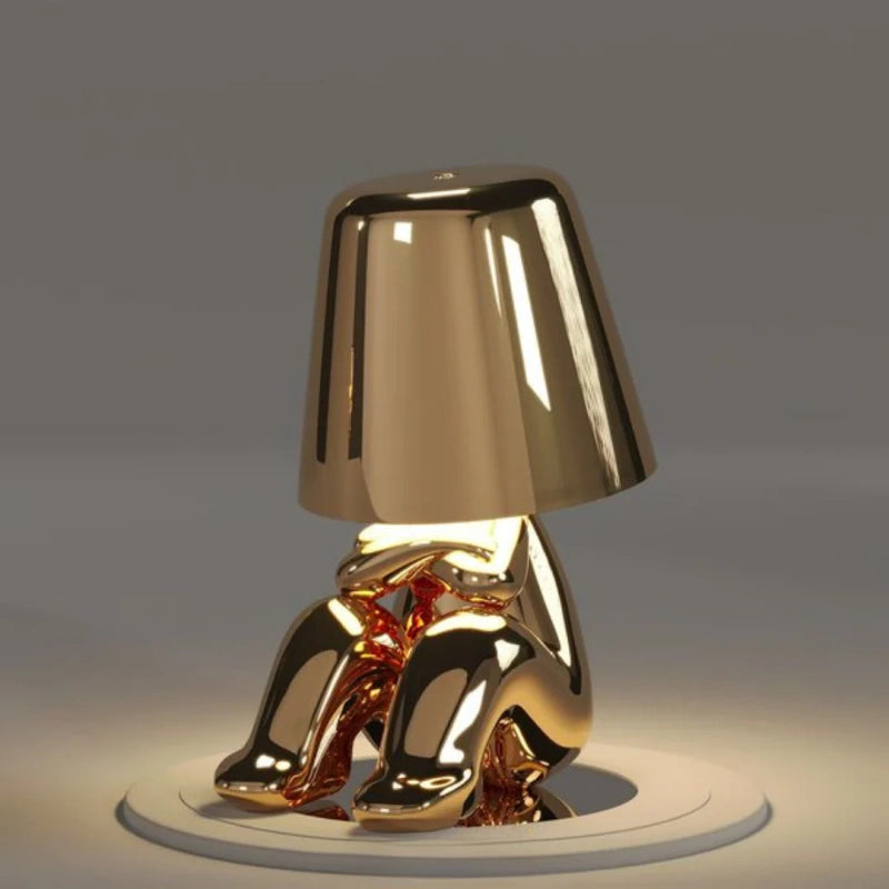 RayDude Artistic Lamp | Dimmable, Rechargeable Resin Design 14