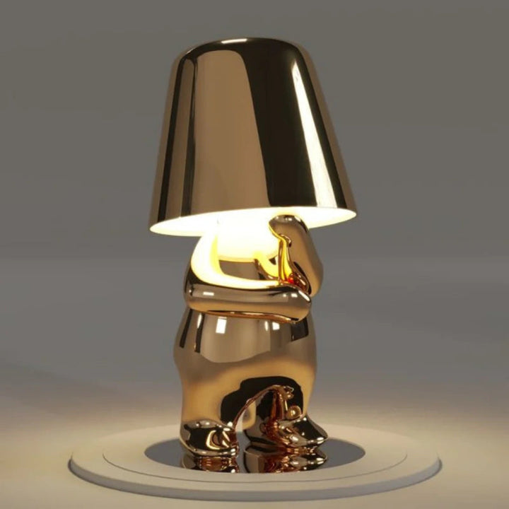 RayDude Artistic Lamp | Dimmable, Rechargeable Resin Design 15