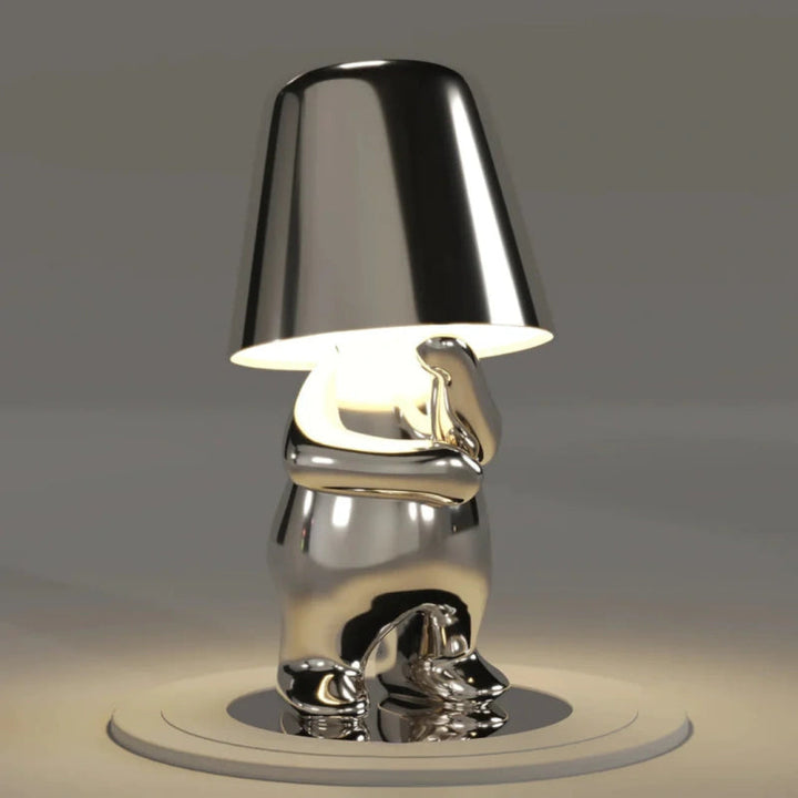 RayDude Artistic Lamp | Dimmable, Rechargeable Resin Design 9