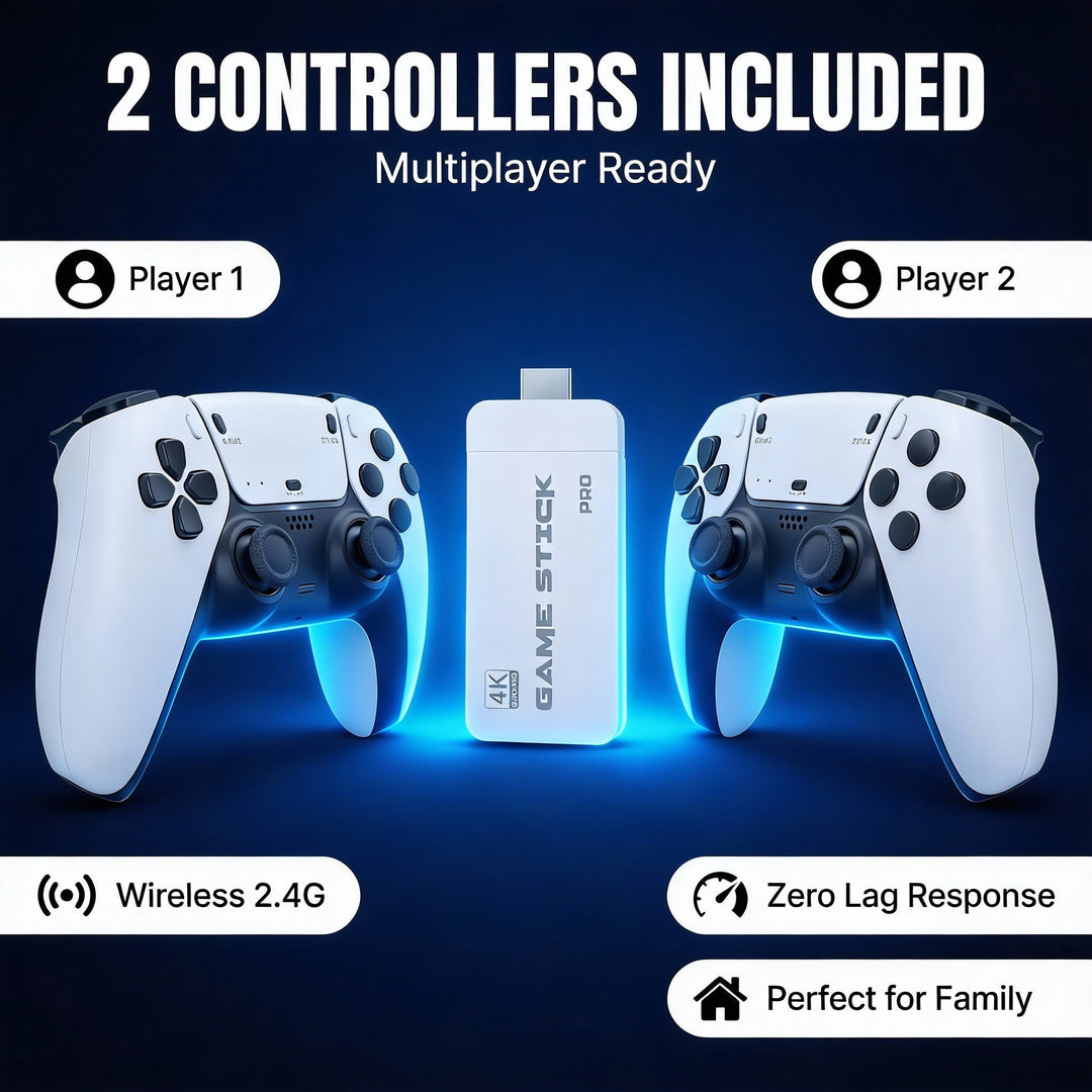 Retrovium Game Stick | Preloaded Classic Games, 4K Support 0