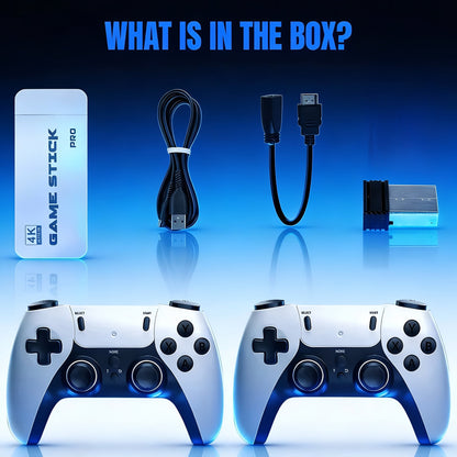 Retrovium Game Stick | Preloaded Classic Games, 4K Support 4
