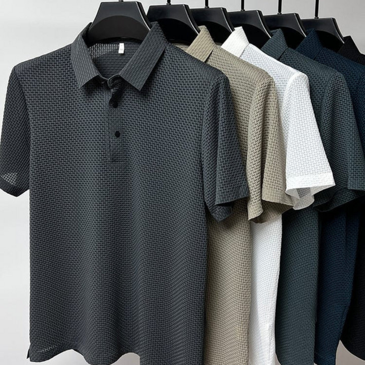 Riviero Polo Shirt | Soft Fabric, Tailored Fit Golf Shirt for Men 7
