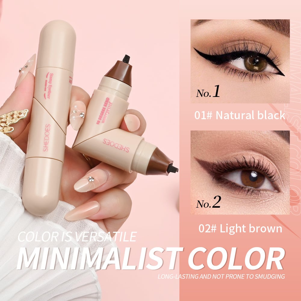 Roxy Eyeliner Pen | Dual-Head Liquid Eyeliner Stamp Wing, Quick-Dry 0