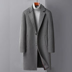 Alpaca Overcoat Wool Trench Coat