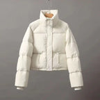 Elanora — Women's Puffed Cropped Jacket for Warmth and Style