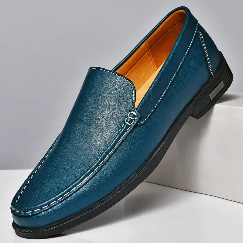 Alvaro - Genuine Leather Slip-On Shoes