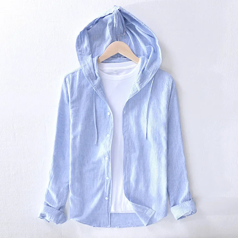 Tailored Featherweight Linen Shirt Lightweight and Breathable for Warm Weather