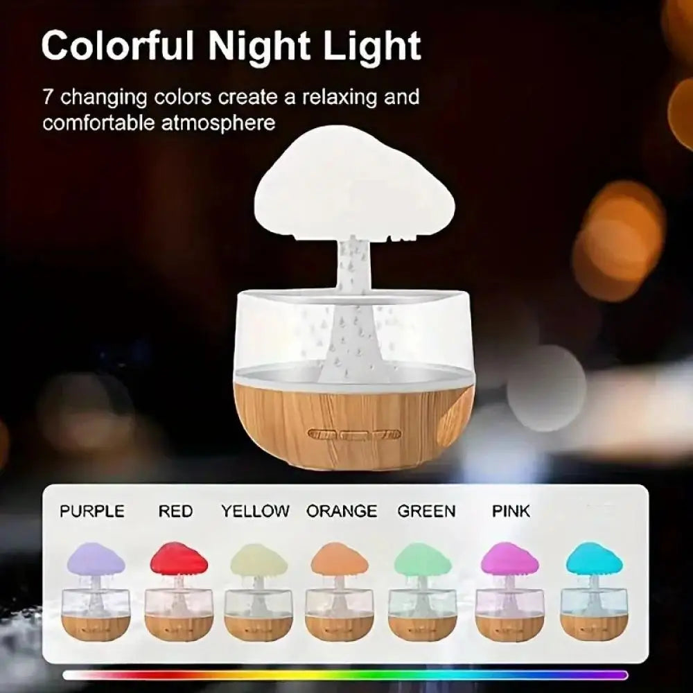 Rain Cloud Humidifier & Night Light