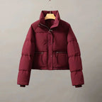 Elanora — Women's Puffed Cropped Jacket for Warmth and Style