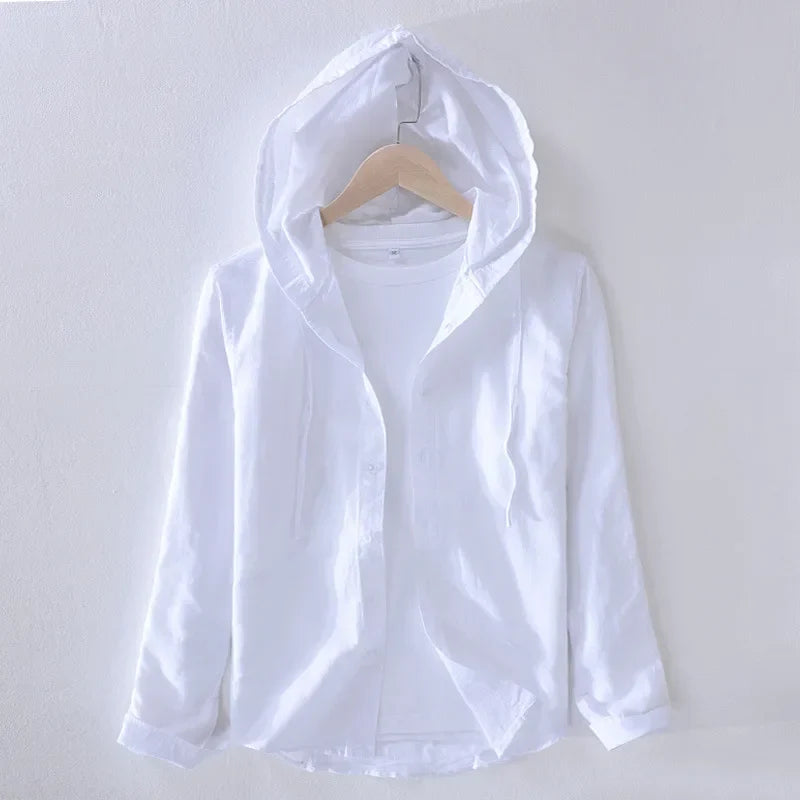 Tailored Featherweight Linen Shirt Lightweight and Breathable for Warm Weather
