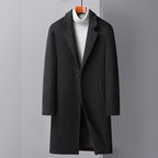 Alpaca Overcoat Wool Trench Coat