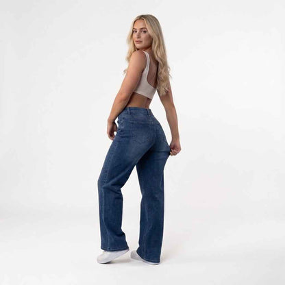 Sculpt Wide Leg Jeans | Curve-Sculpt Technology, Mid Rise, Comfort Fit 11