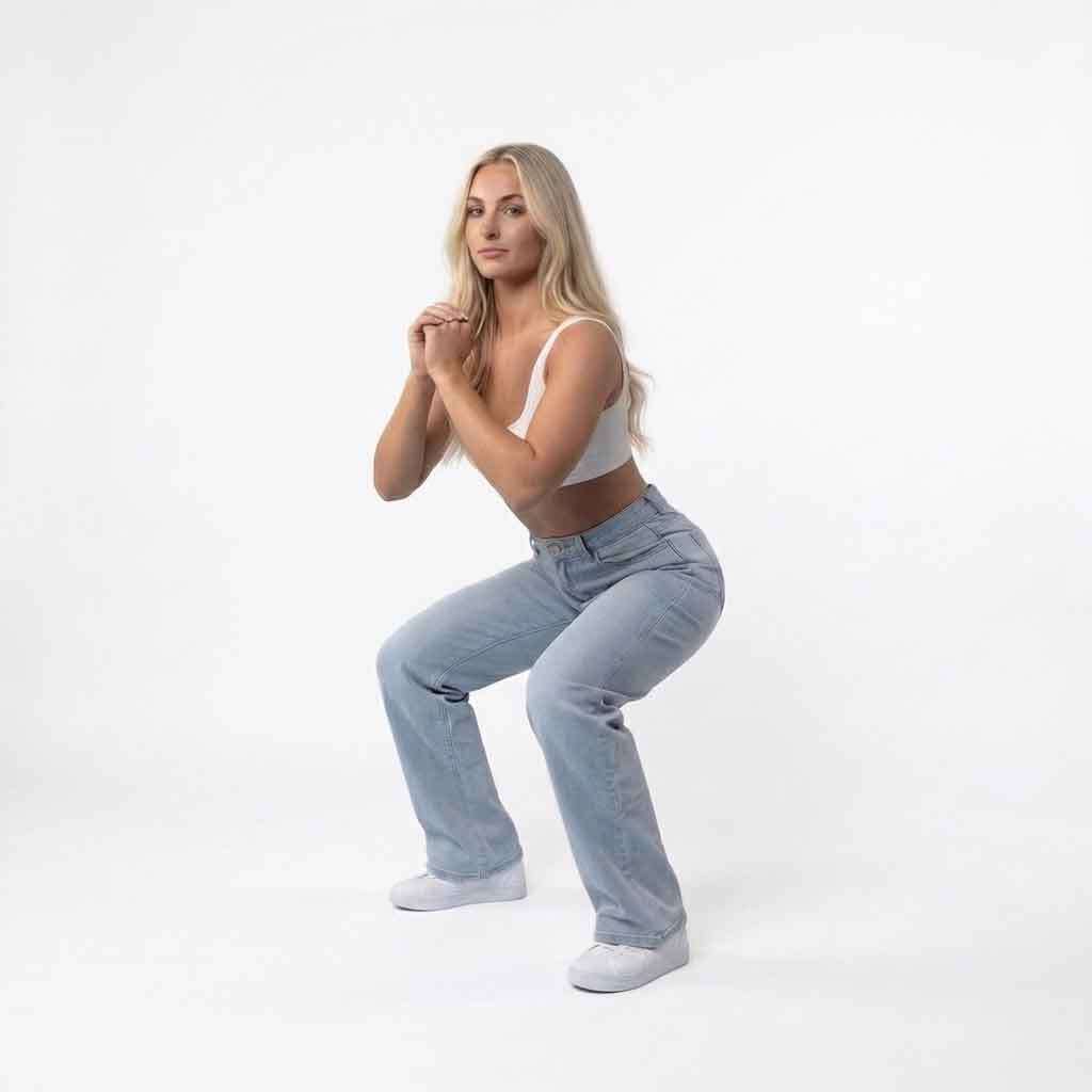 Sculpt Wide Leg Jeans | Curve-Sculpt Technology, Mid Rise, Comfort Fit 2