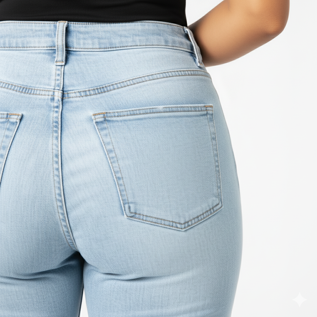 Sculpt Wide Leg Jeans | Curve-Sculpt Technology, Mid Rise, Comfort Fit 6