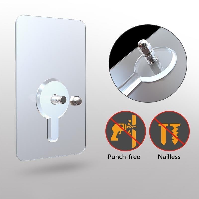 Sena Wall Hooks | Self-Adhesive, Heavy-Duty Coat Hooks for Wall, Key Hooks 1