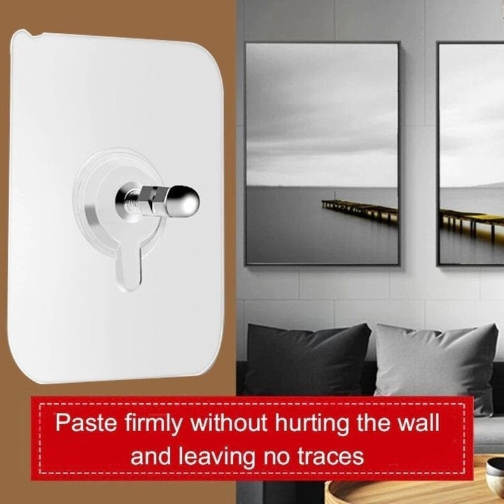 Sena Wall Hooks | Self-Adhesive, Heavy-Duty Coat Hooks for Wall, Key Hooks 3