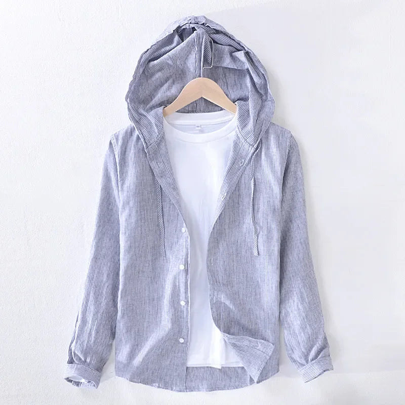 Tailored Featherweight Linen Shirt Lightweight and Breathable for Warm Weather