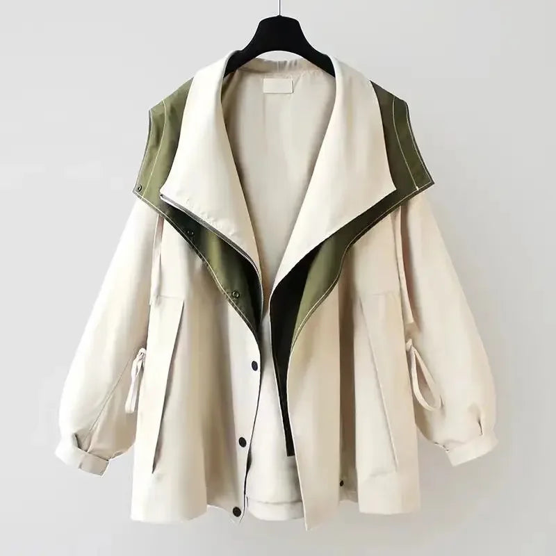 Waterproof Waxed Cotton Coat with Multi-Layer Weather Protection