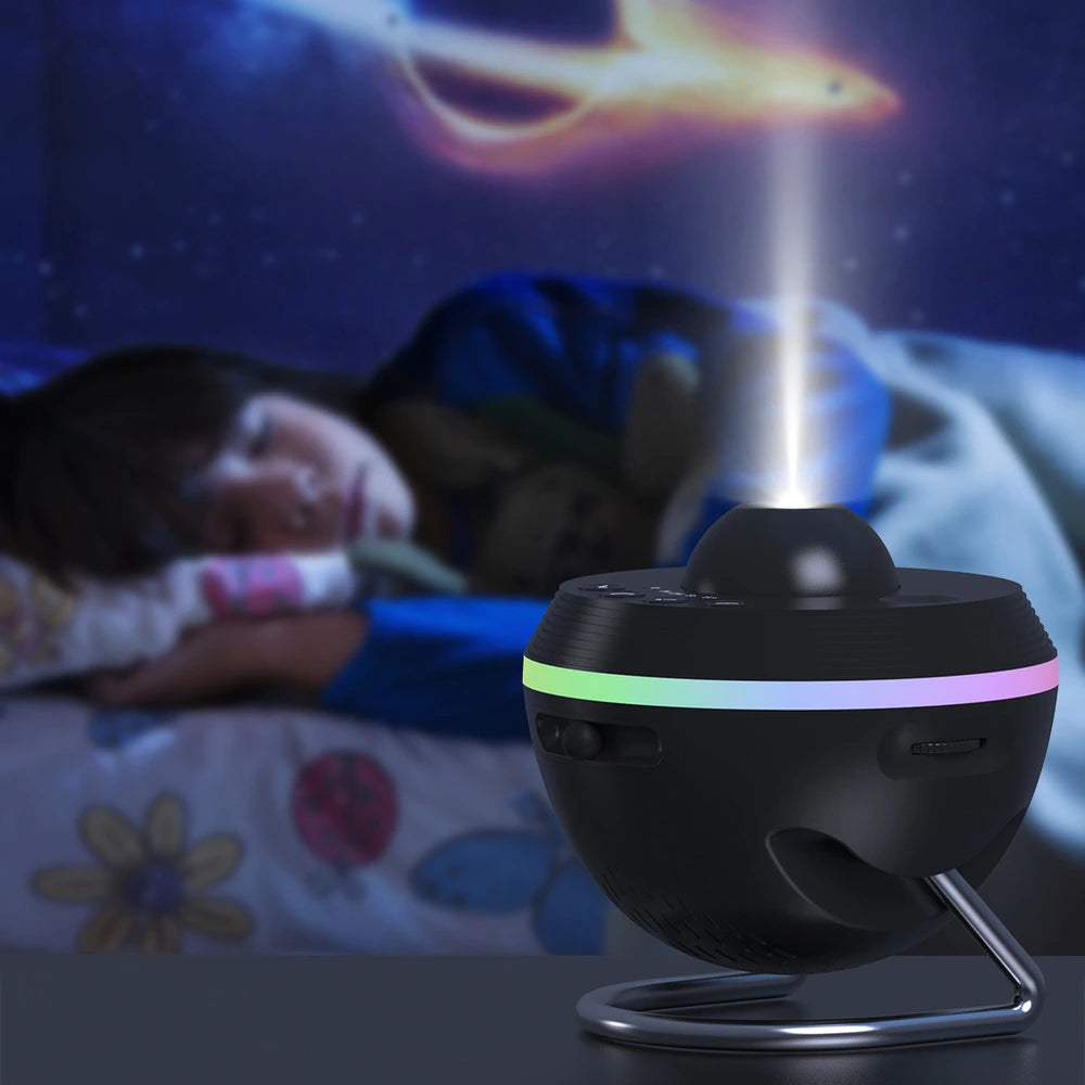 Sirius Galaxy Lamp | Celestial Night Light Projector, USB Powered 6