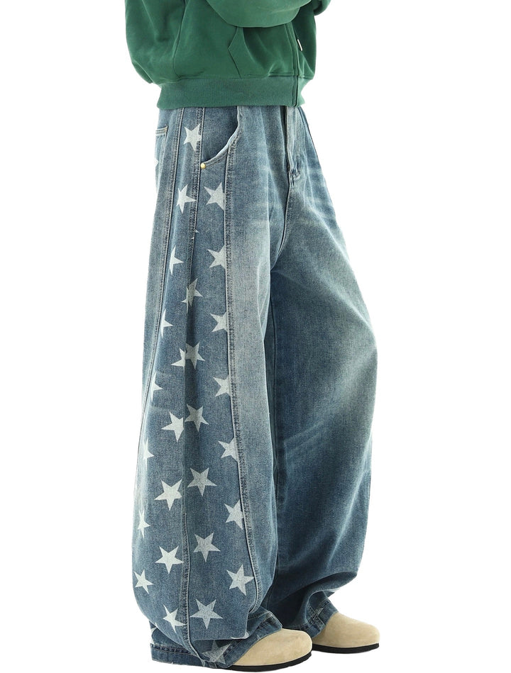Stellar Wide Leg Jeans | Lightweight Denim, Exaggerated Silhouette 0