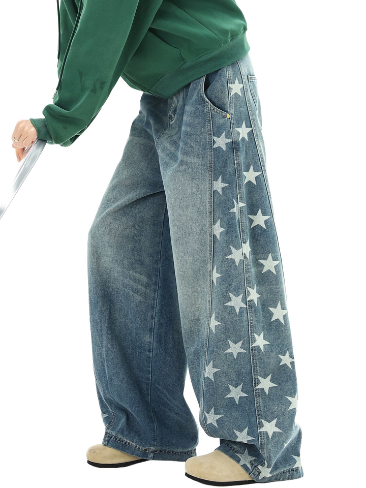 Stellar Wide Leg Jeans | Lightweight Denim, Exaggerated Silhouette 3