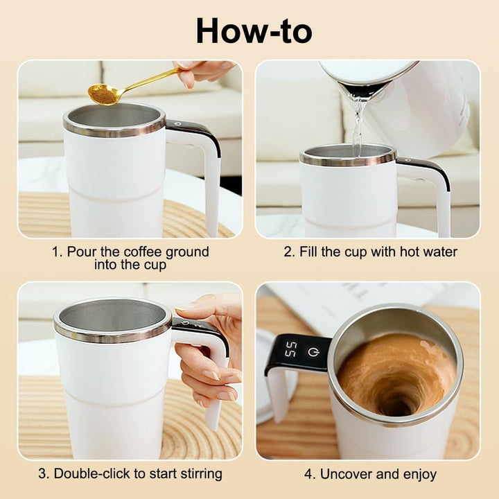 Tango ThermoMix Cup | Automatic Stirring, Intelligent Temperature Display 4
