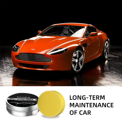 Titanium Ceramic Wax Cream | 9H Nano-Ceramic Protection, Deep Wet-Look Shine 6