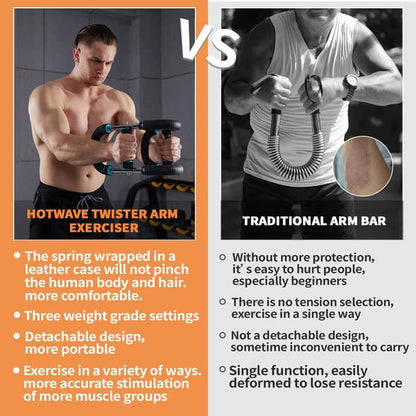 Trek Arm Trainer | Multi-Functional Strength Equipment, High-Strength Metal Spring 3