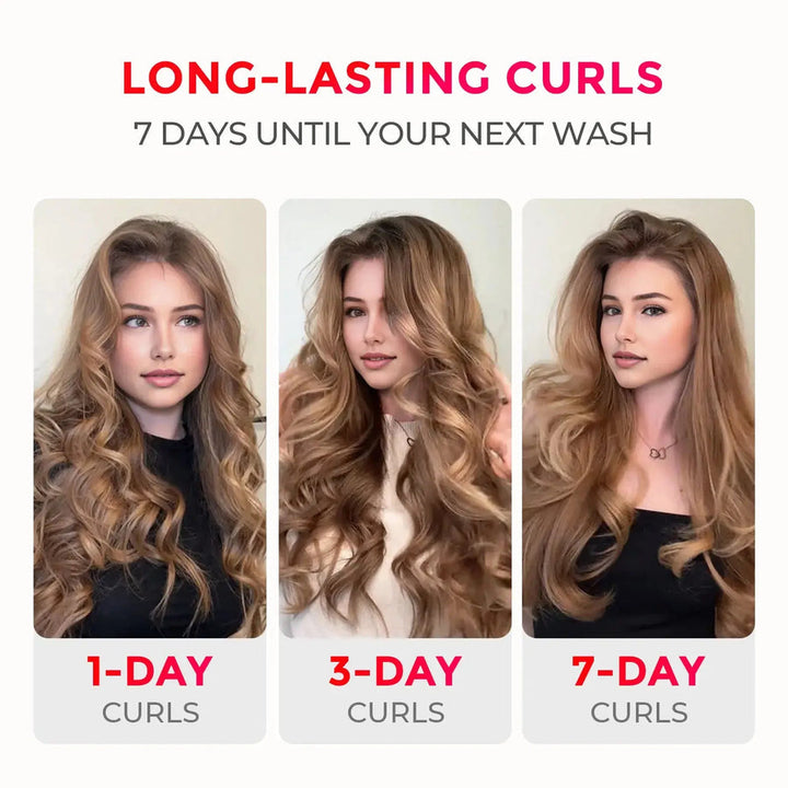 Vela EverCurl Pro Styler | Smart Anti-Tangling Hair Curler, 3 Heat Levels 3