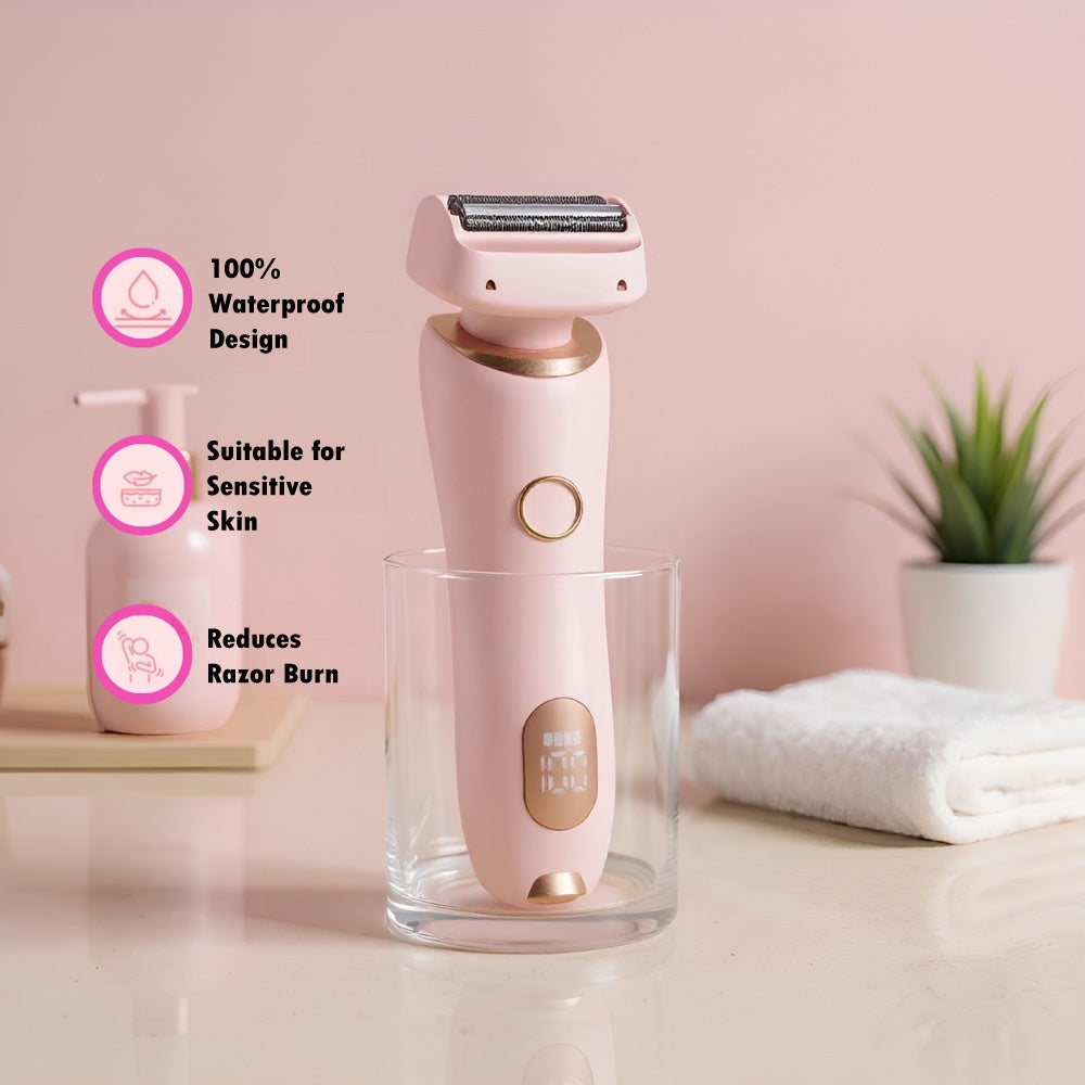Vera Electric Shaver | 2-in-1, Waterproof, Rechargeable, Gentle on Sensitive Skin 3