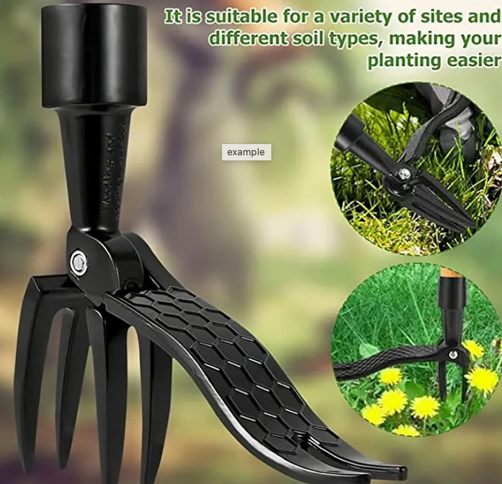 Wanda Garden Tool | Ergonomic Weed Remover, High-Strength Steel 1
