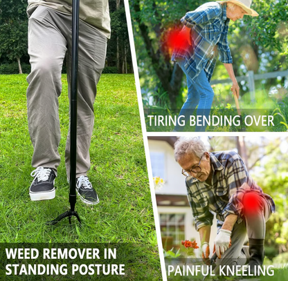 Wanda Garden Tool | Ergonomic Weed Remover, High-Strength Steel 6