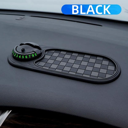 Woyuosn Car Dashboard Mat | Multi-Functional Organizer with Phone Holder, Non-Slip PVC 0
