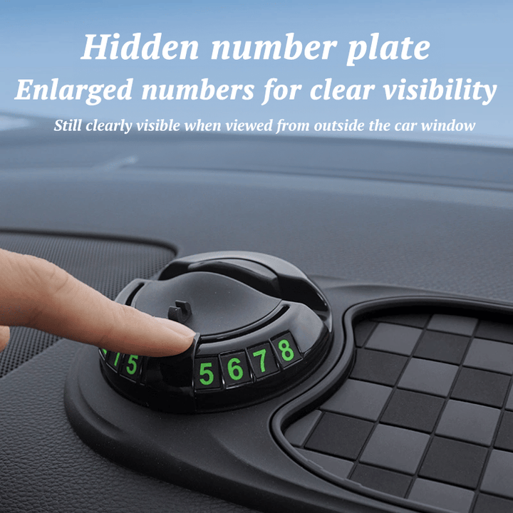 Woyuosn Car Dashboard Mat | Multi-Functional Organizer with Phone Holder, Non-Slip PVC 6