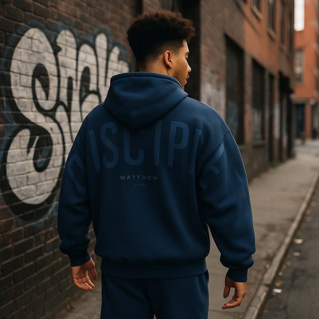 Yahweh Testimony Hoodie | Premium Fleece, Oversized Fit 3