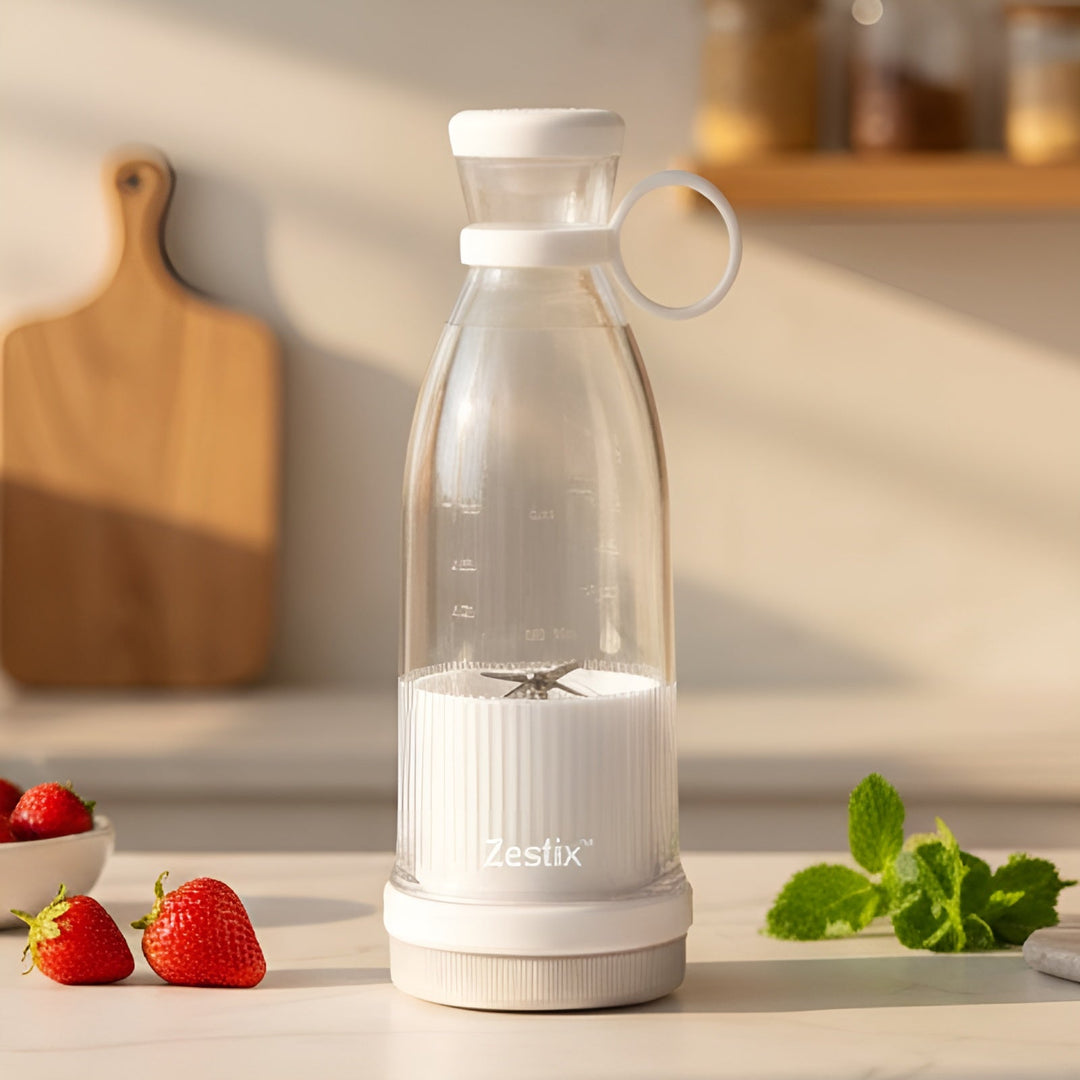 Zestix Portable Blender | 18,000 RPM, Self-Cleaning Blender Bottle 7