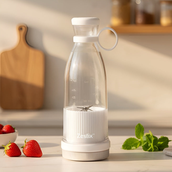 Zestix Portable Blender | 18,000 RPM, Self-Cleaning Blender Bottle 7