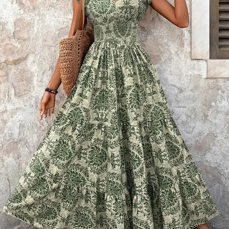 A - Line Ankle - Length Dress™ — Feel Flawless and Free in Effortless All - Day Comfort (XL ) - | Zavonix