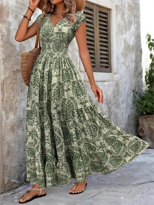 A - Line Ankle - Length Dress™ — Feel Flawless and Free in Effortless All - Day Comfort - Zavonix