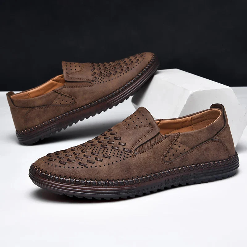 Wade Men's Slip-On Shoes | Genuine Leather