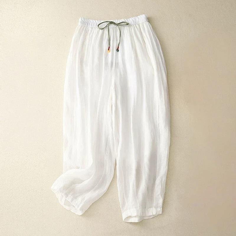 Liora Breeze Linen Pants — Lightweight Relaxed Fit for Warm Weather