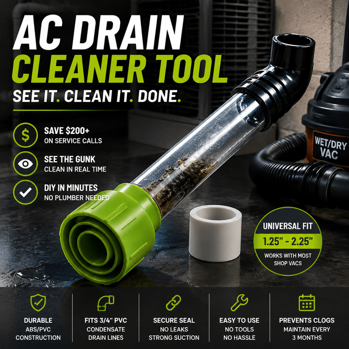 Ac Condensate Drain Line Cleaner Clear View Product Image 01