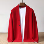 ADAM WOOL CARDIGAN (Black XS) - | Zavonix