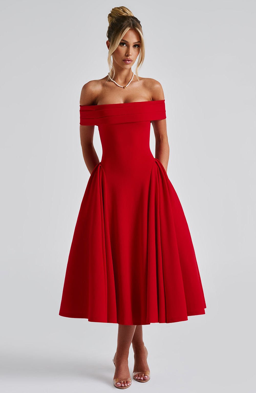 Adeline Off-Shoulder Midi Dress product image 1