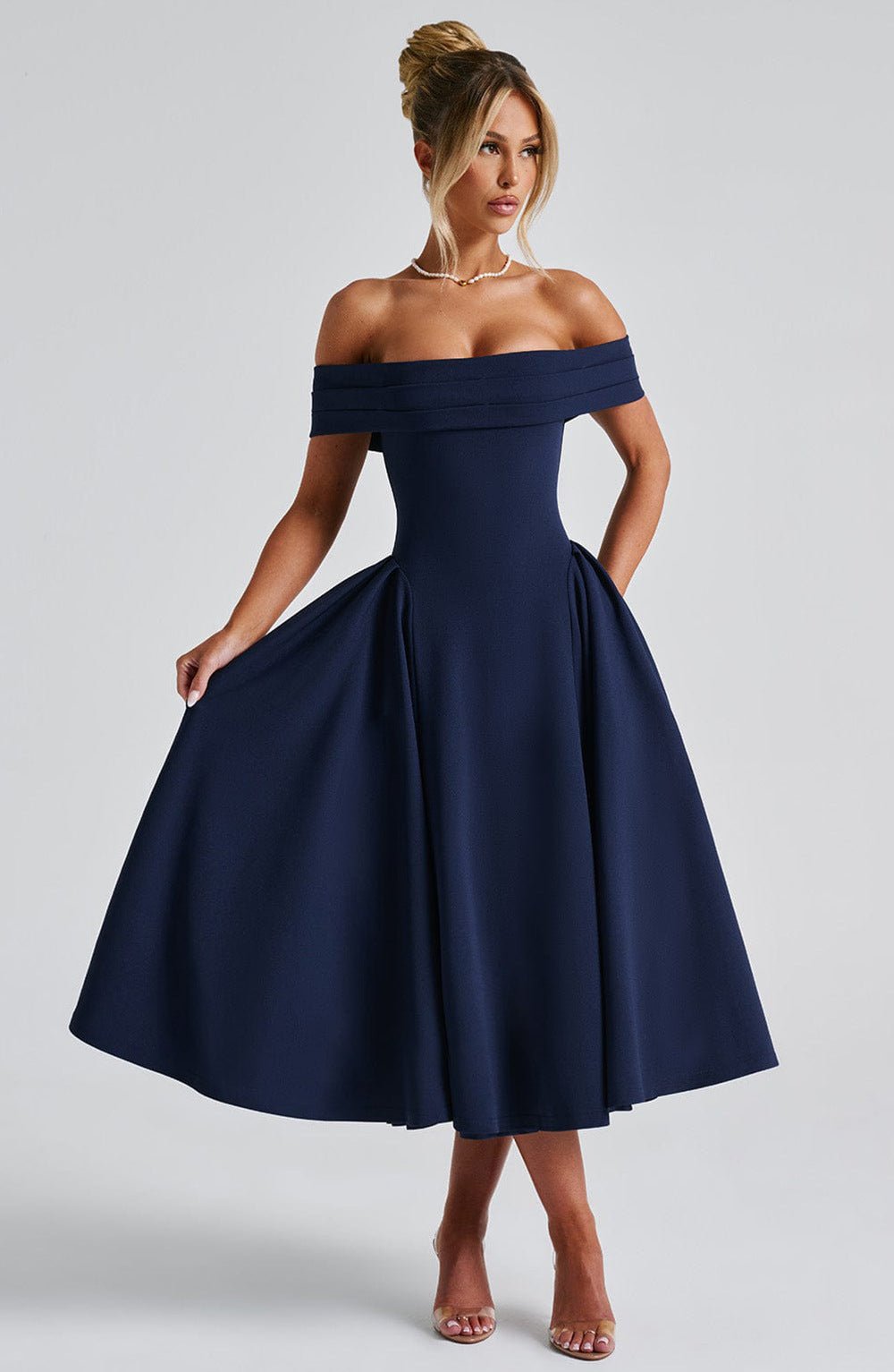 Adeline Off-Shoulder Midi Dress product image 6
