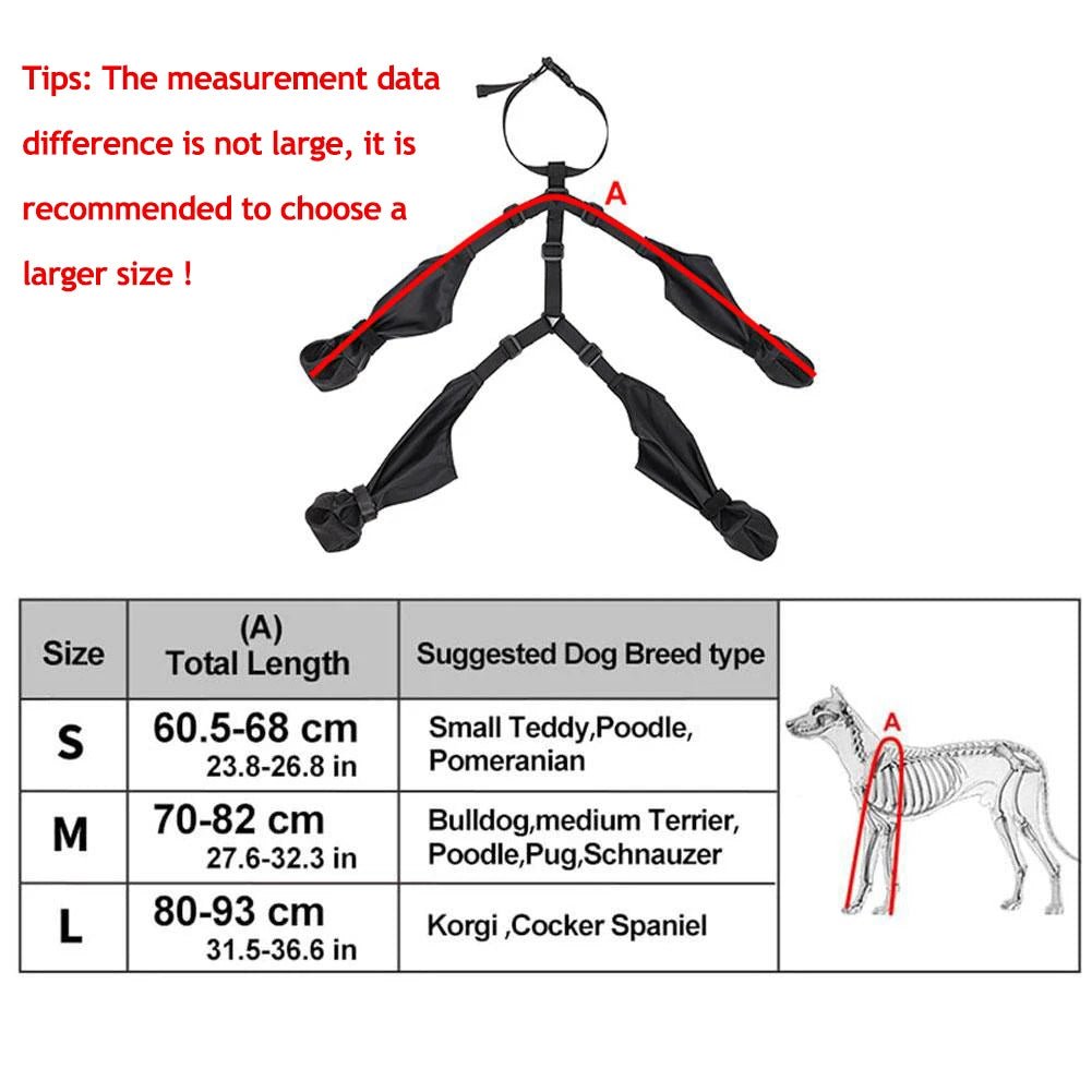 Adjustable Connected Dog Boots - Ultimate Paw Protection - Zavonix