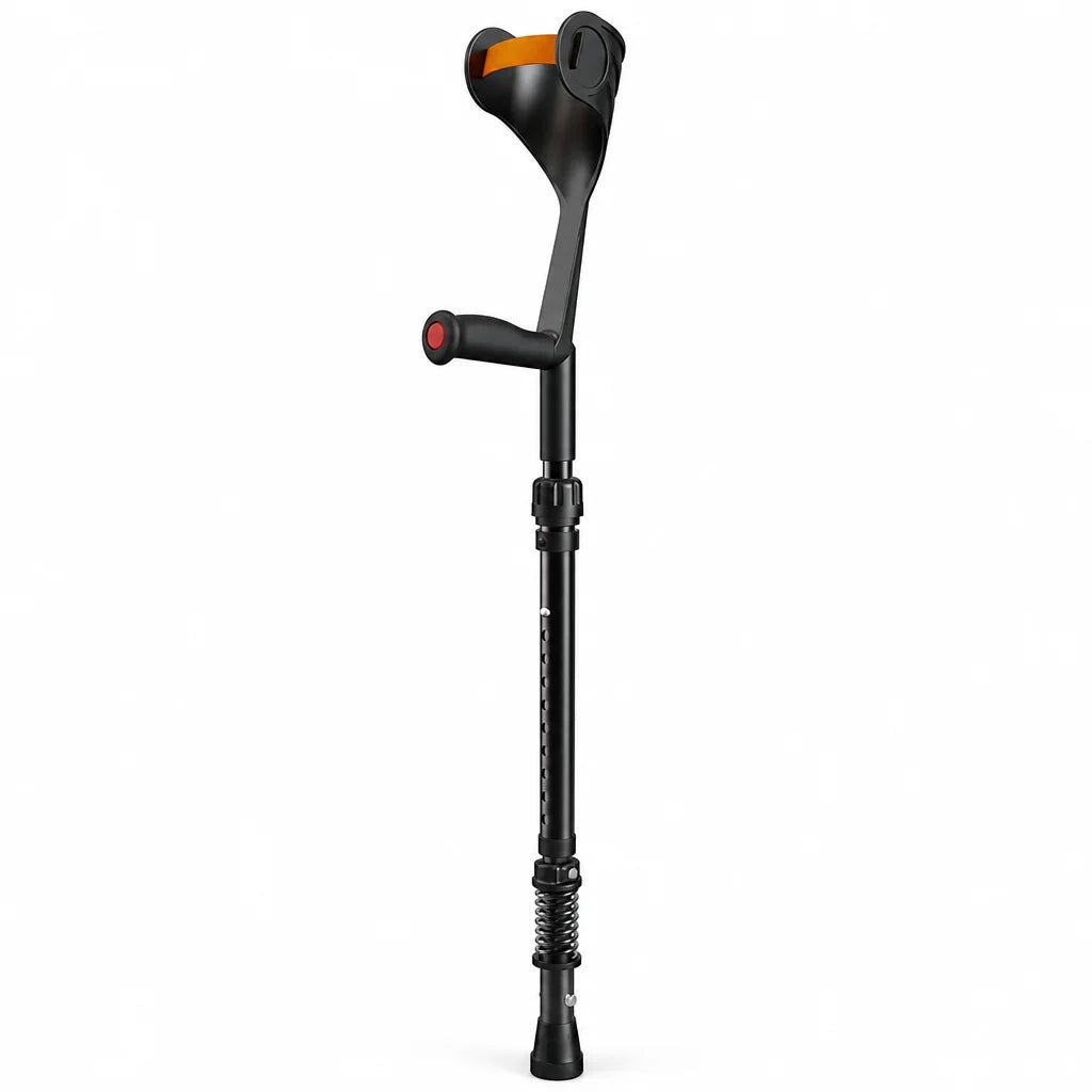 Adjustable Forearm Crutch Foldable Aluminum Product Image 01