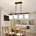 Adjustable Glass Ceiling Light for Modern Kitchen Island – Elegant Design in Two Sizes 12